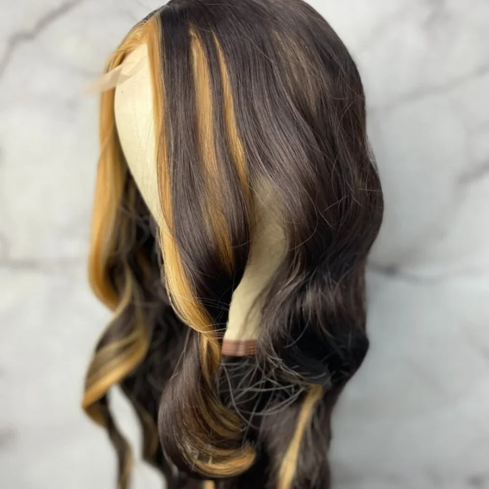 Highlight Blonde Wavy Wig